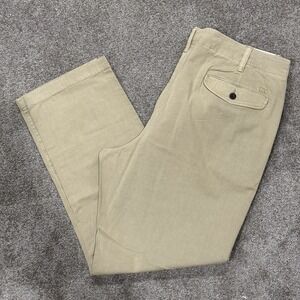 American Eagle Khaki Tan Pants Mens 40 X 32 Original Straight Chino Flex NWT